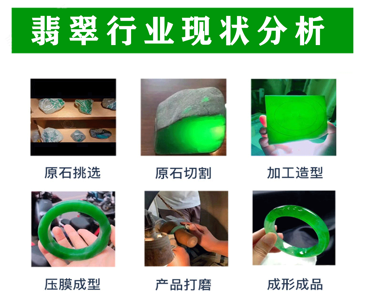 翡翠颜色示例